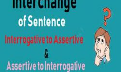 Assertive-to-interrogative-sentence